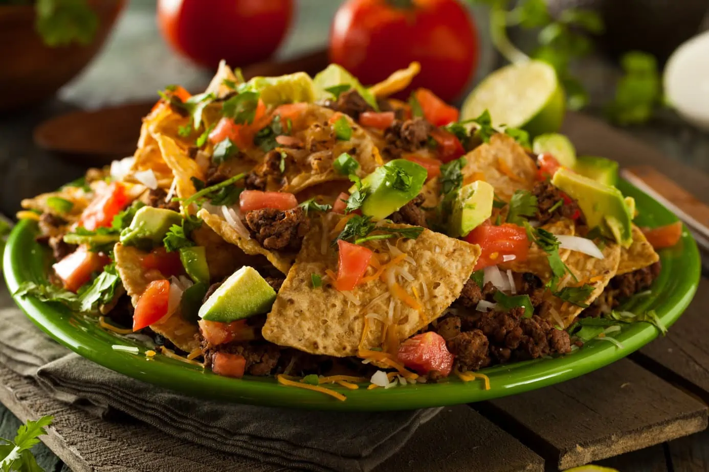 nachos au boeuf pas très râgoutants