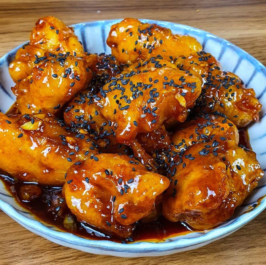 beignets de poulet coréens