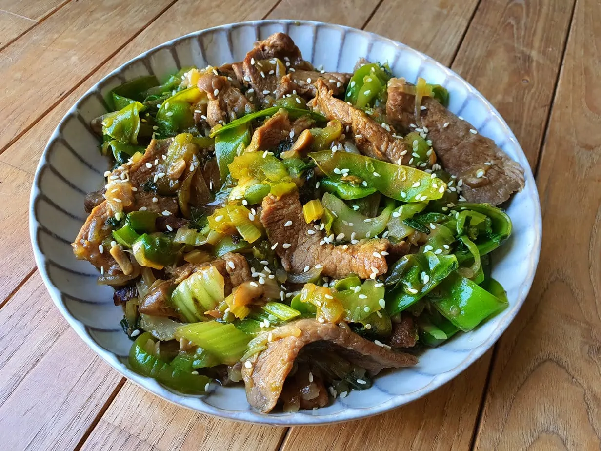 bœuf chop suey