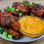 wings à la sauce soja