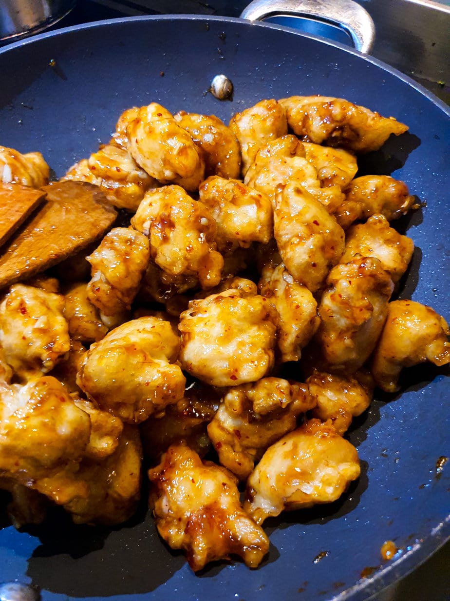 Crispy Chinese chicken