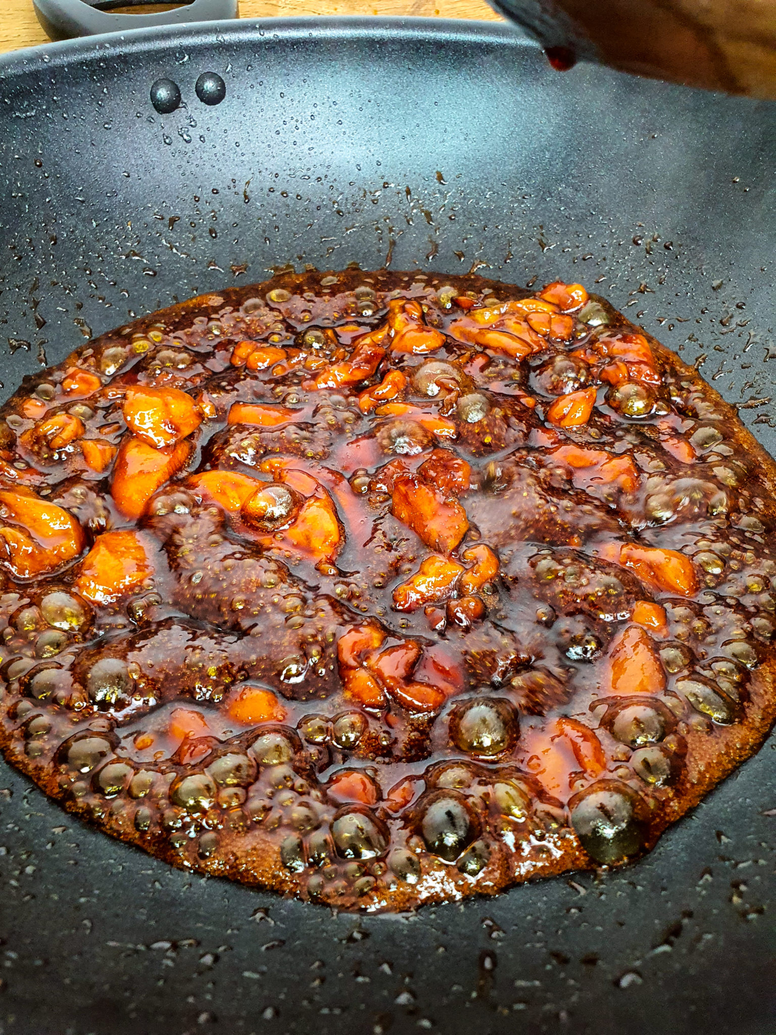 Poulet au caramel