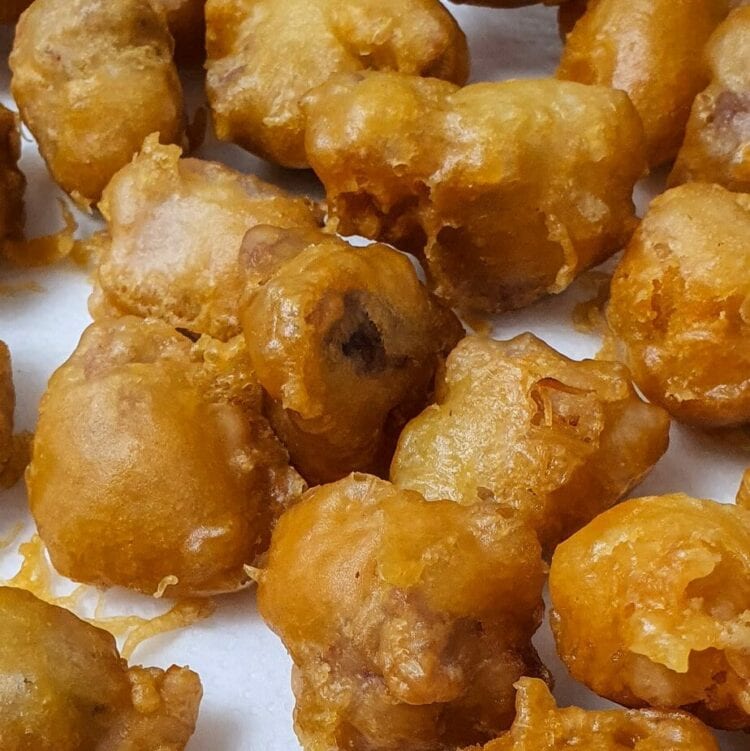 beignets de poulet croustillants