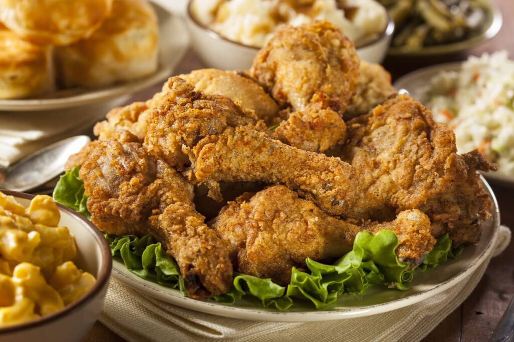 poulet frit façon "sud"