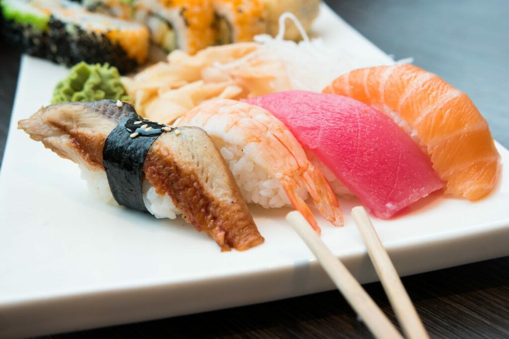 Des jolis sashimis frais