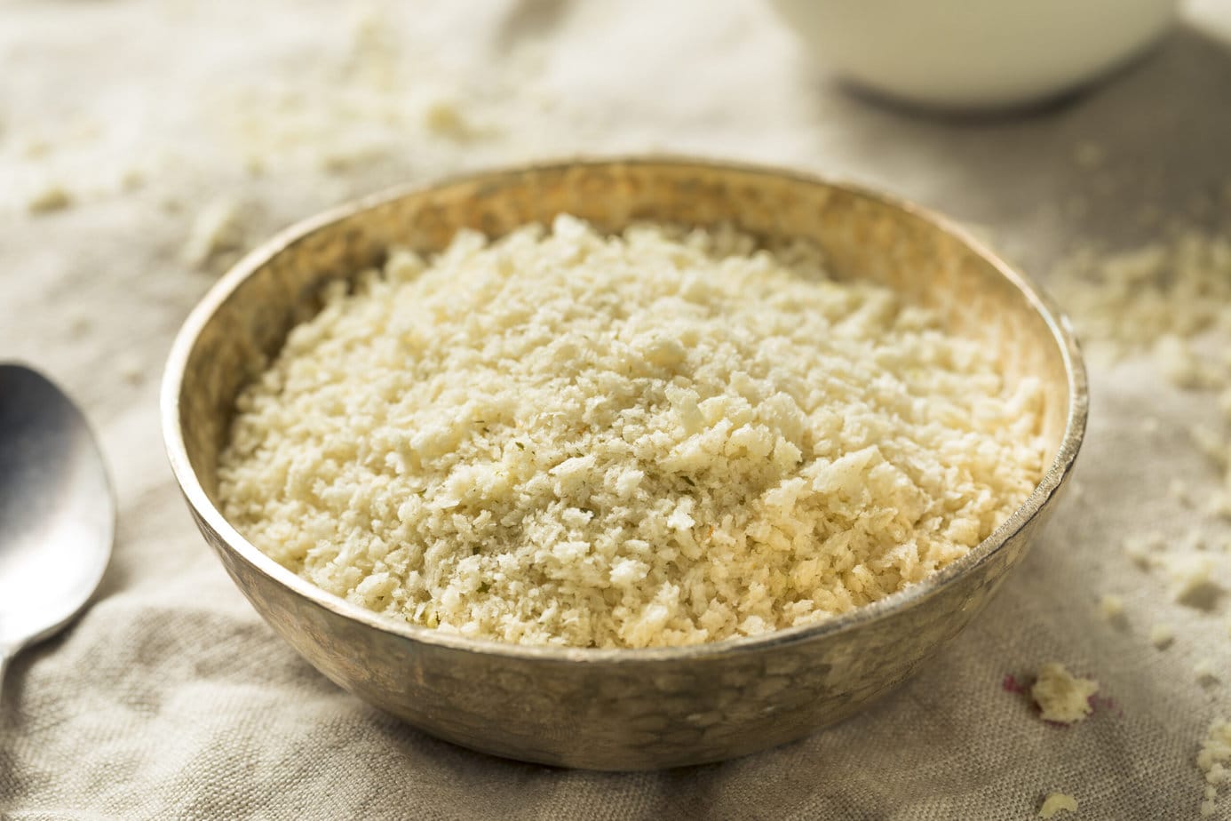 Panko dans un bol