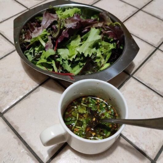Vinaigrette thaï facile