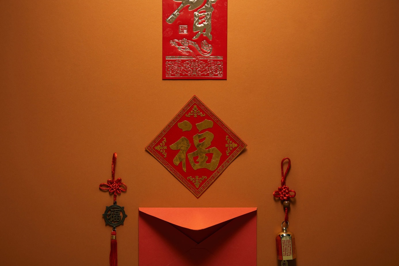 enveloppe rouge chinoise