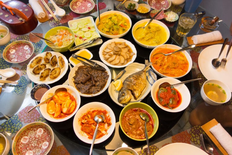 traditionnel repas du nouvel an chinois