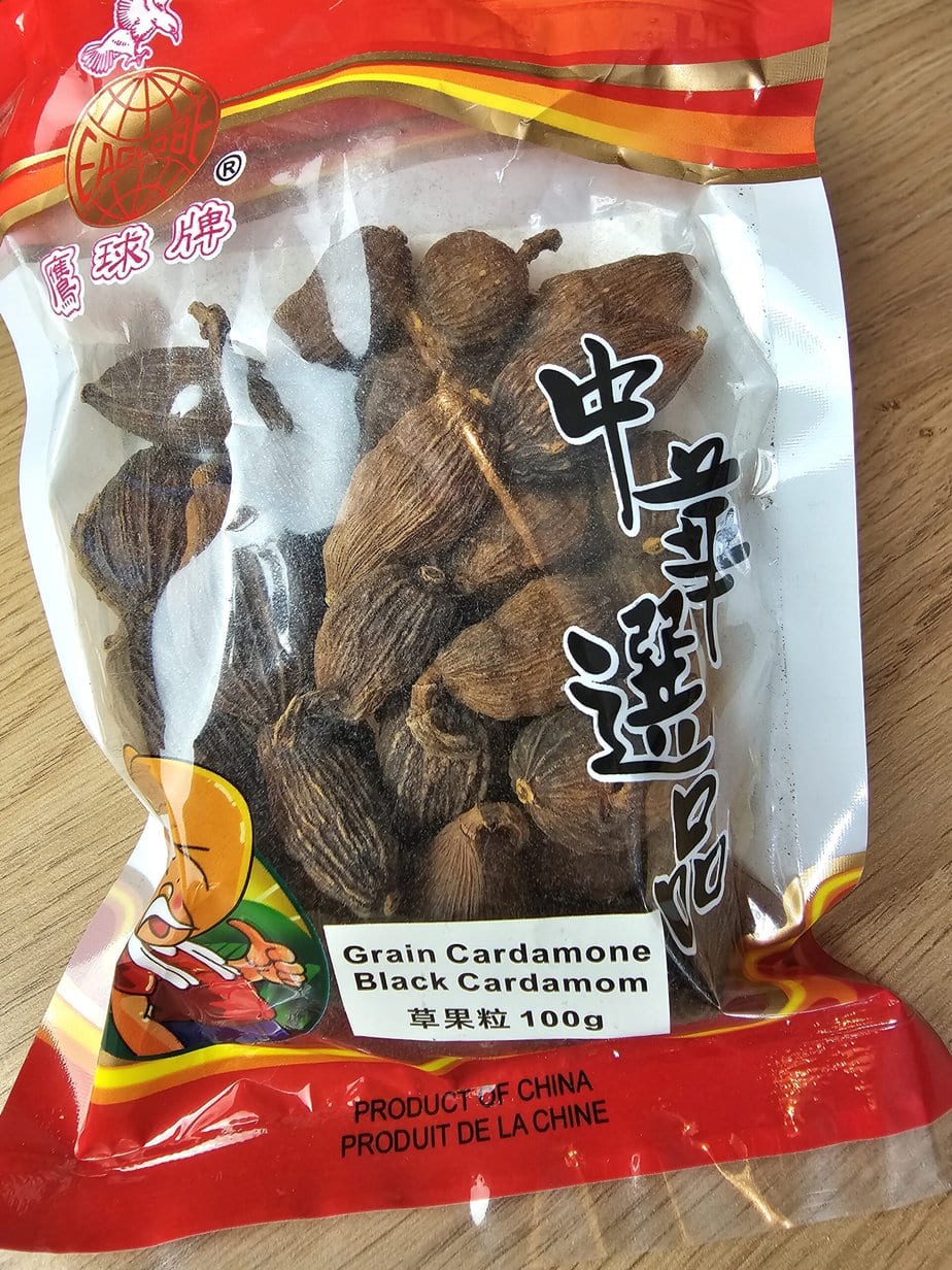 cardamome noire en sachet