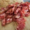 saucisse chinoise découpée