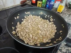 poulet pour lap dans le wok