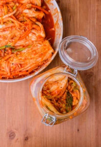 kimchi dans un bocal