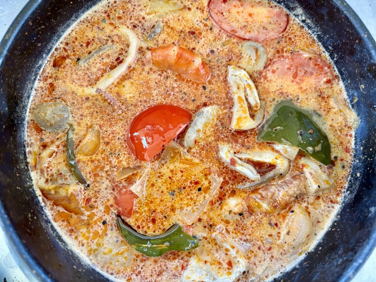 Tom Yum Talay Soupe Thaï aux Fruits de Mer