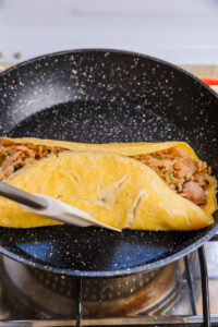 omelette pliée