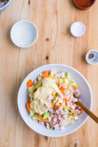 mayonnaise kewpie dans salade