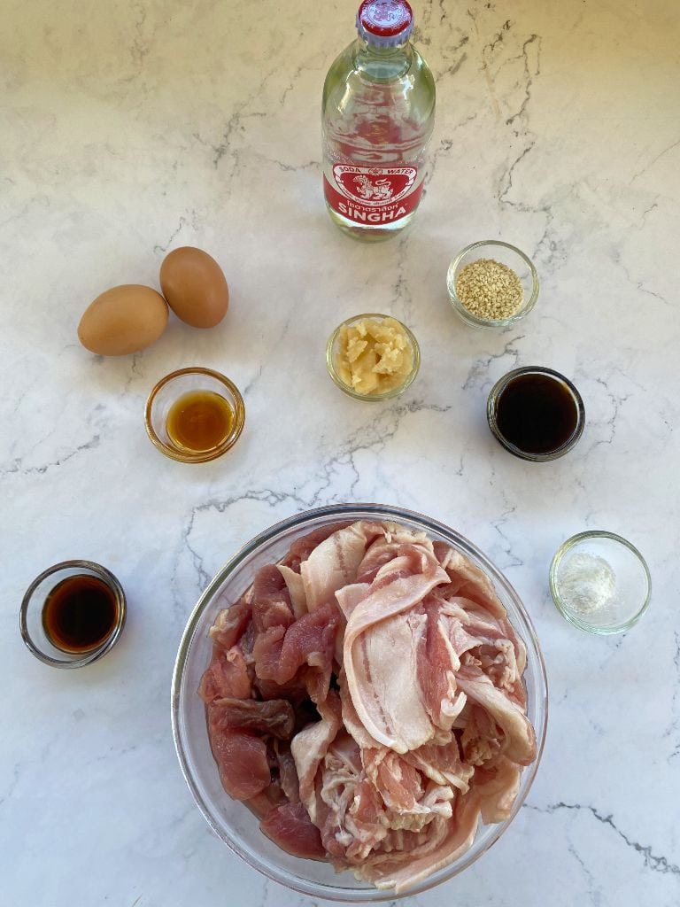 ingrédients de marinade pour mookata