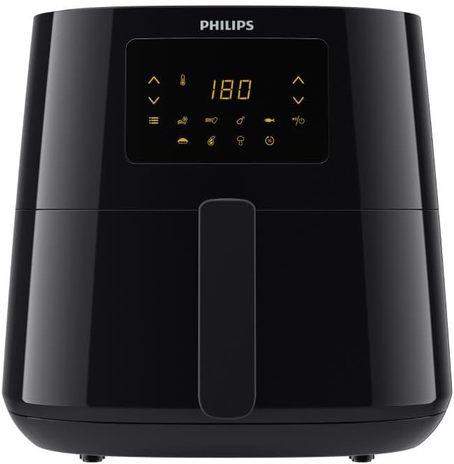 air fryer phillips sur fond blanc