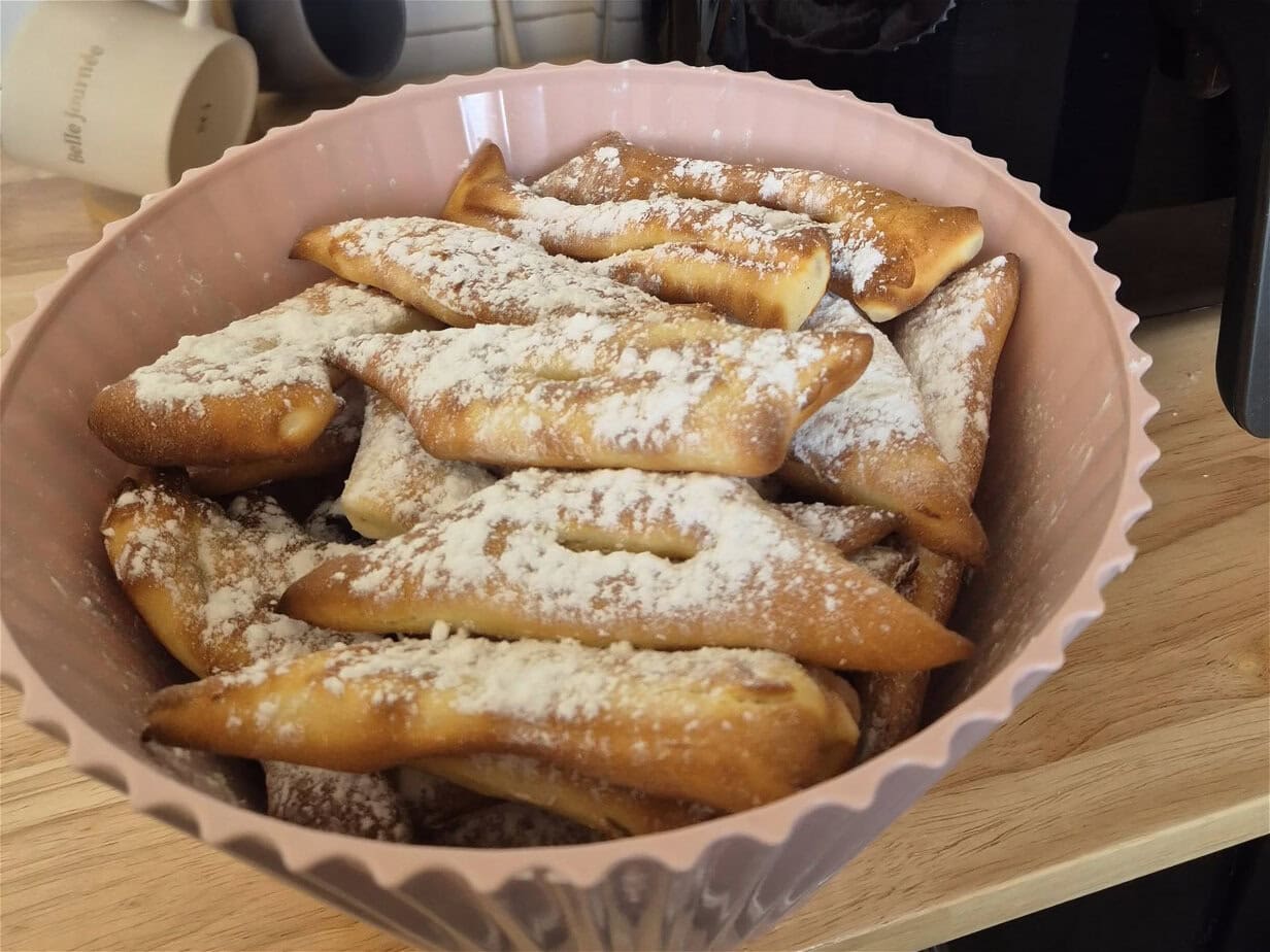 Bugnes au air fryer
