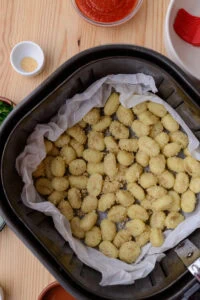Gnocchis crus dans air fryer