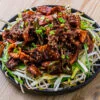osam bulgogi sur fond de bois
