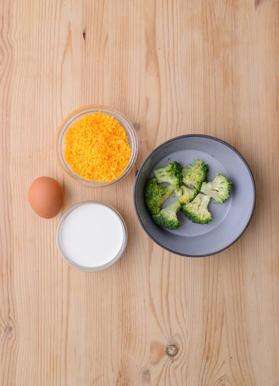 ingrédients Quiche au air fryer