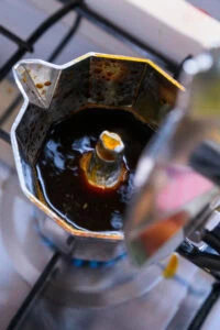 cafetière moka sur gaz