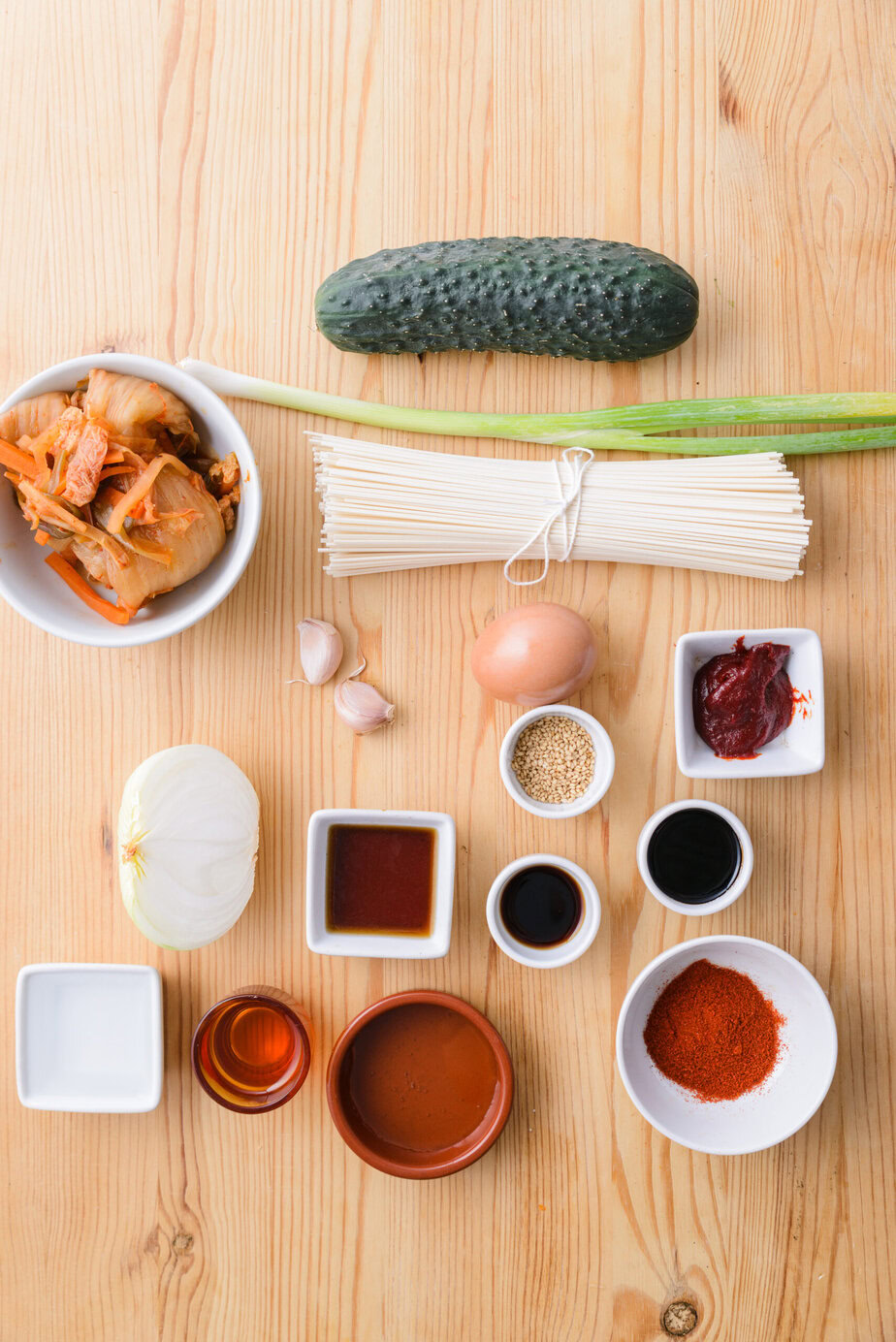 Bibim Guksu - Ingrédients
