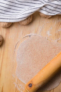 Chapati - Étaler chaque boule