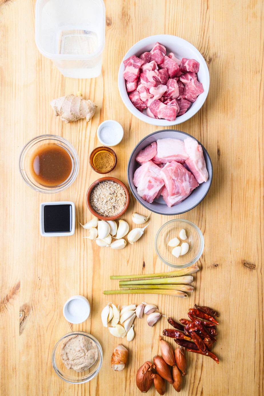 Gaeng Hang Lay - Ingrédients