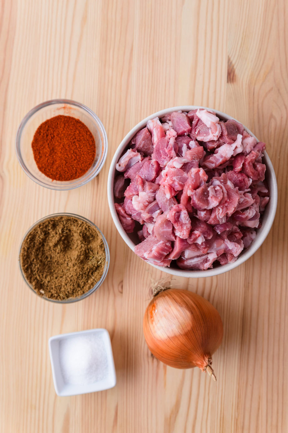 Brochettes d'agneau du Xinjiang - Ingrédients