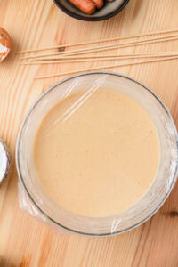 Pong Neng - Laisser reposer la pâte environ 20 minutes.