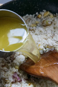 Cơm gà Phú Yên - Cuisson du riz