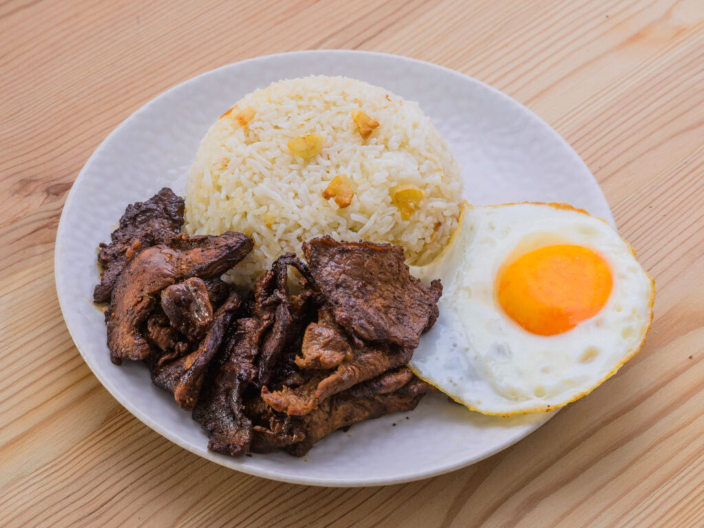 Authentic Filipino Tapsilog
