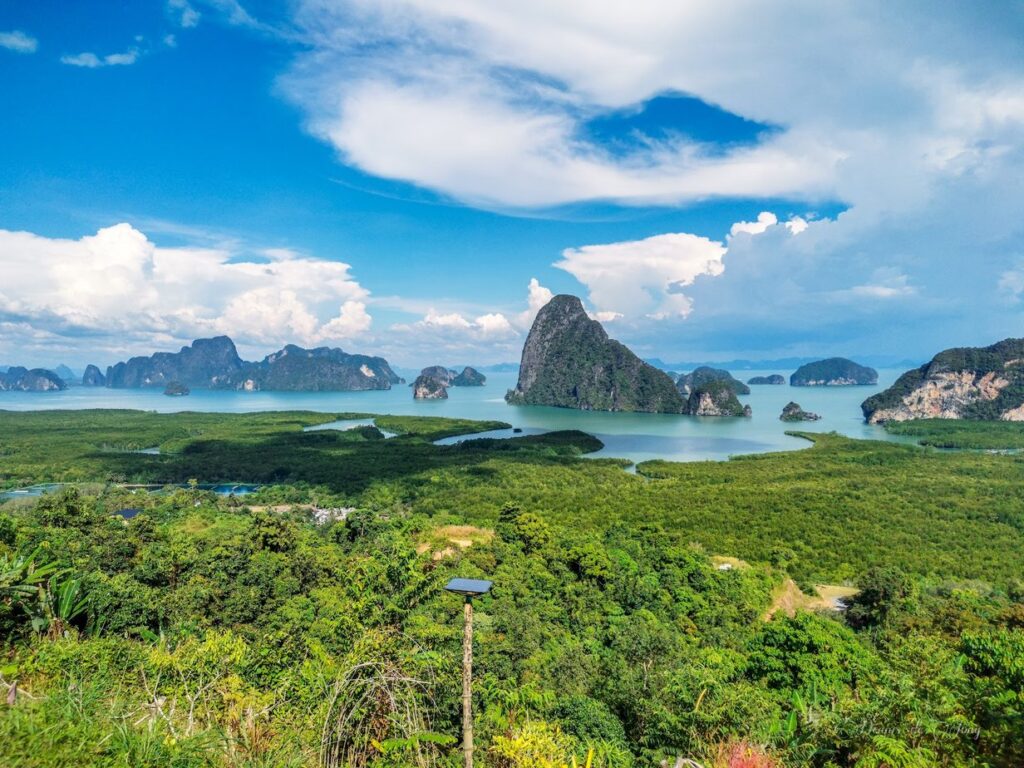 ماذا تفعل في بوكيت Samet Nangshe Viewpoint, القمم الصخرية الجيرية في خليج فانغ نغا, فانغ نغا