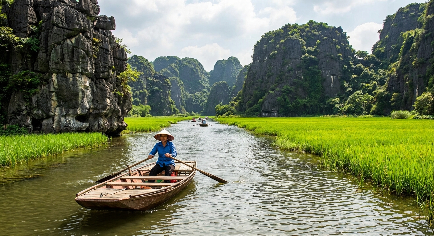 Baie Ha Long croisiere karsts calcaires Vietnam