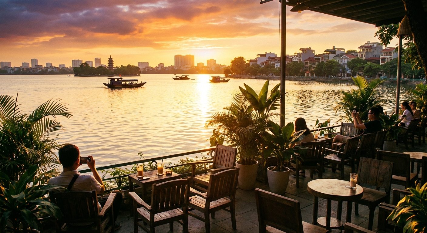 Quartier Francais de Hanoi - Boulevards coloniaux et architecture
