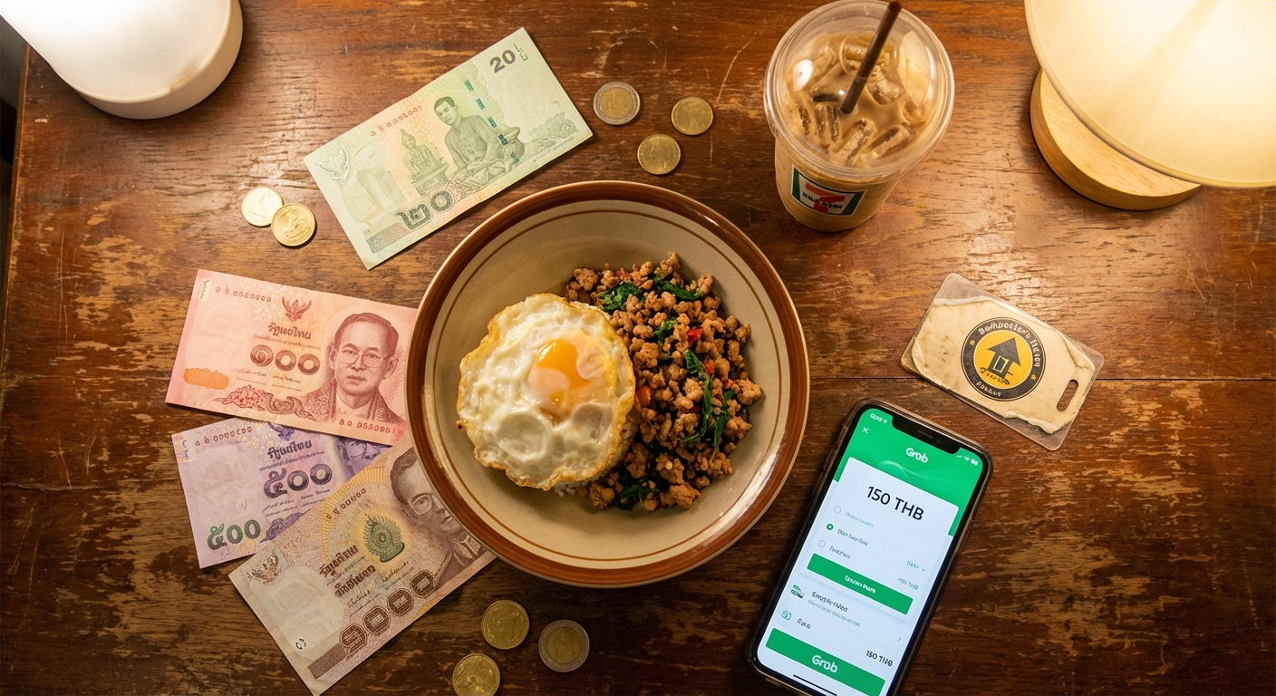 Budget voyage à Phuket : billets de bahts, street food et application VTC