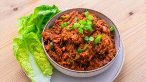 Chamchi Ssamjang - Déguster dans des feuilles de laitue.