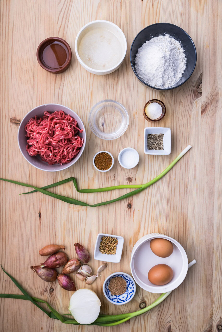 Martabak telur - Ingredients