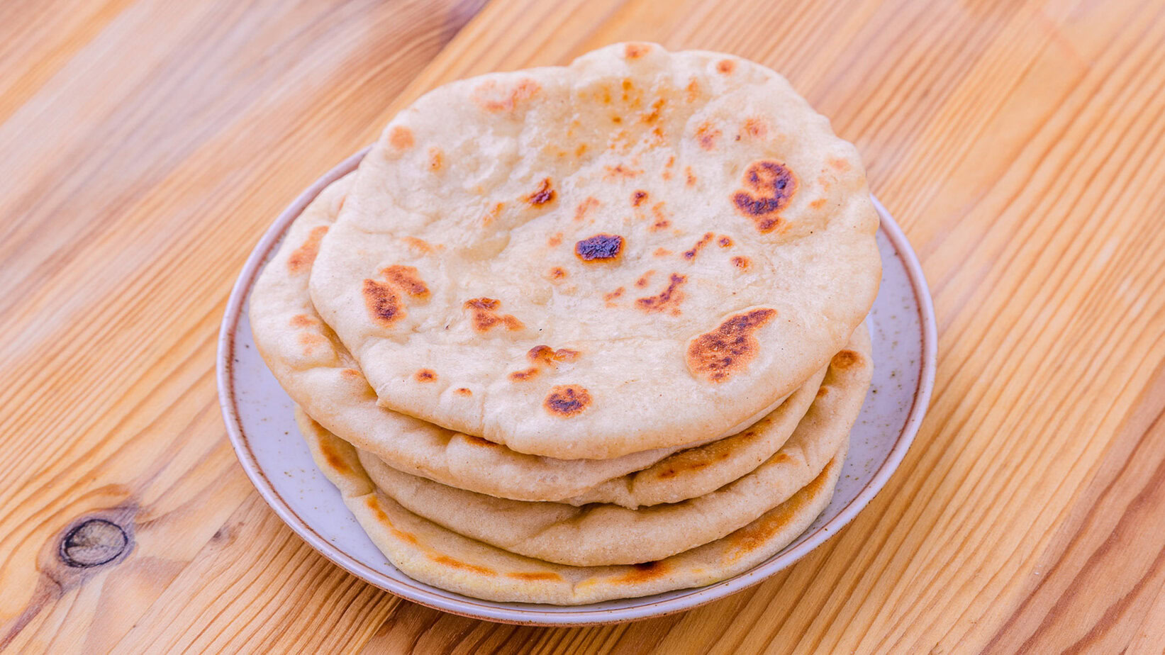 Naan - Servir chaud