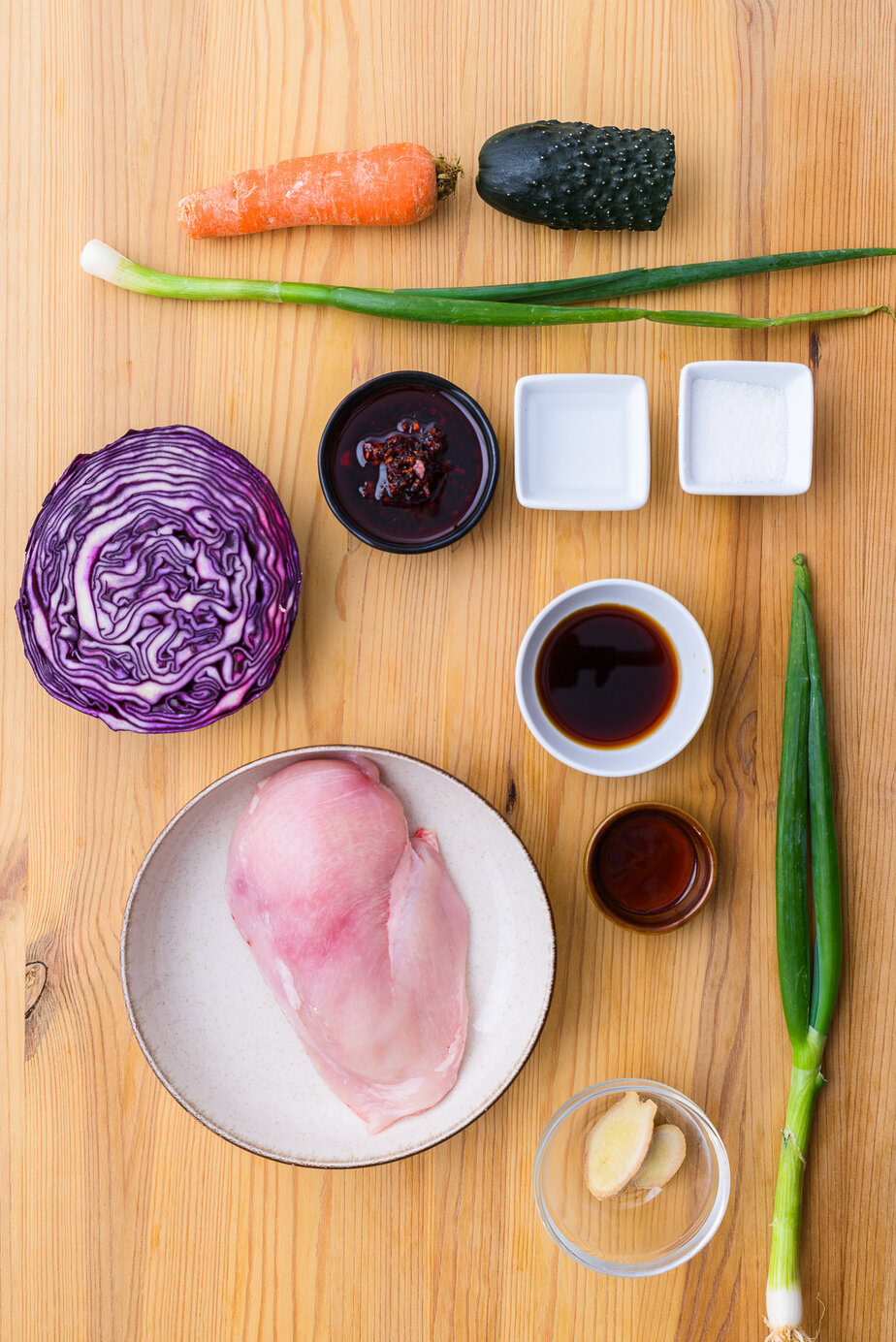 Poulet bang bang - Recette authentique - Ingredients