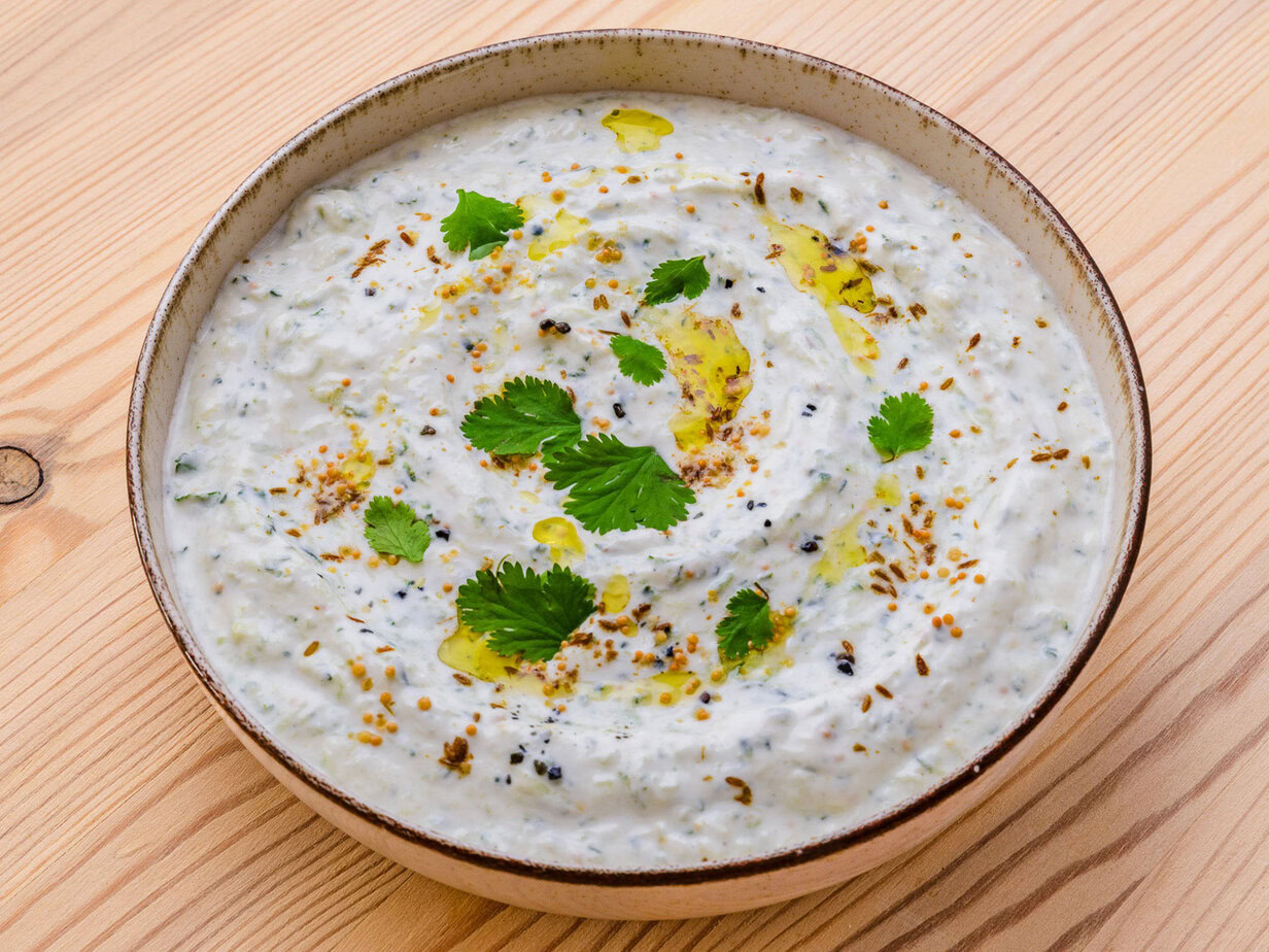 Authentique Raita de concombre - En-tete