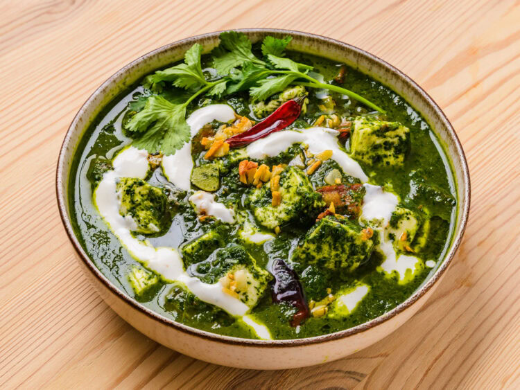 Lasooni palak paneer - En-tete