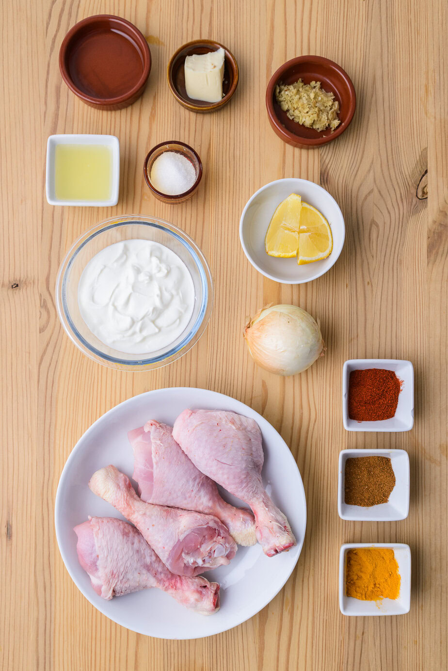 Poulet tandoori - Ingredients