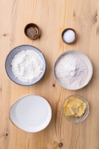 Authentique Paratha - Préparation de la pâte