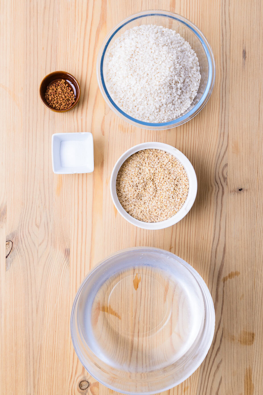 Authentique idli - Ingredients