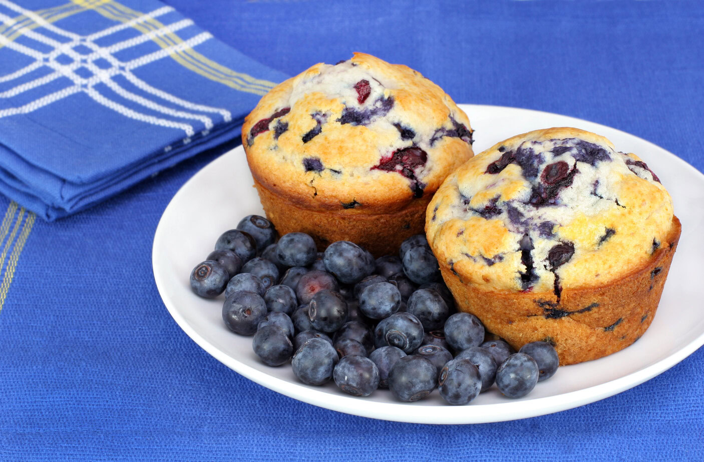 Muffins aux myrtilles