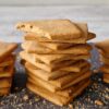 Biscuits type Graham maison sans gluten et vegan - En-tete