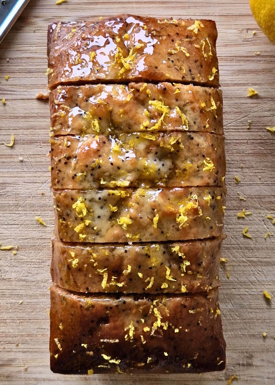 Cake citron pavot sans gluten